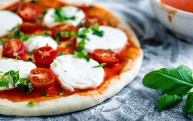 How to cook a mozzarella pizza on a Weber